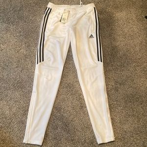 Womens Adidas Tiro 17 White Pants